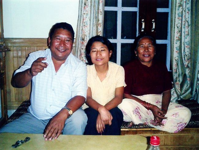 お父さんも仕事から帰ってきて合流。