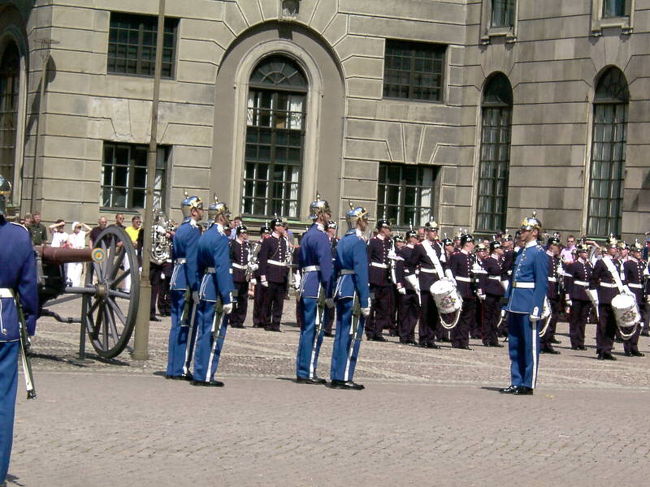 王宮の衛兵の交代式・６