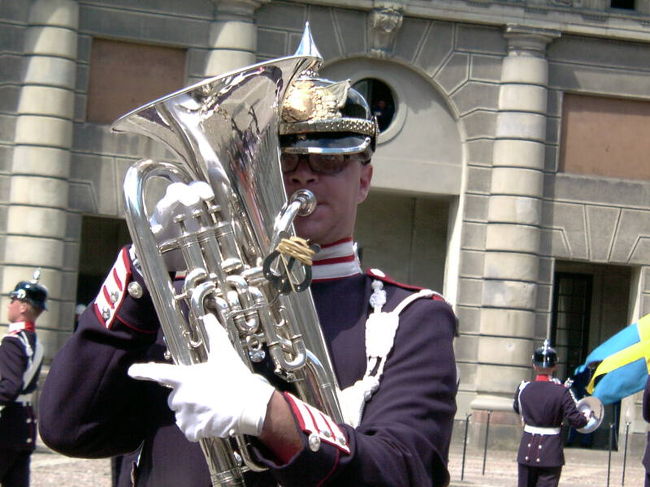 王宮の衛兵の交代式・４