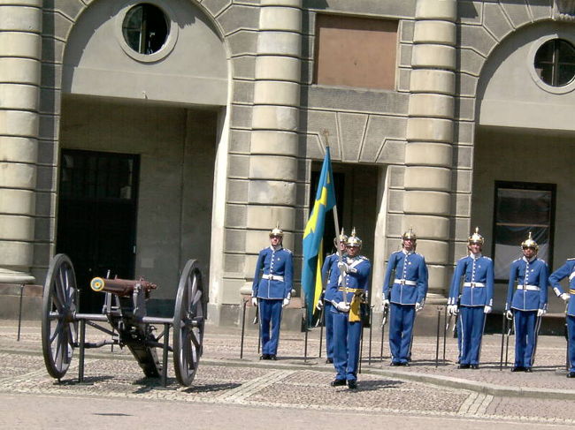 王宮の衛兵の交代式・５