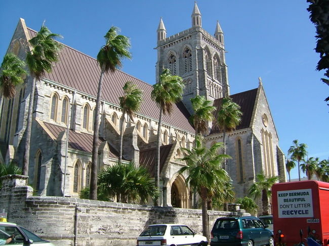 市内の綺麗な建物。<br />昔のことなので何の建物か忘れました･･･。