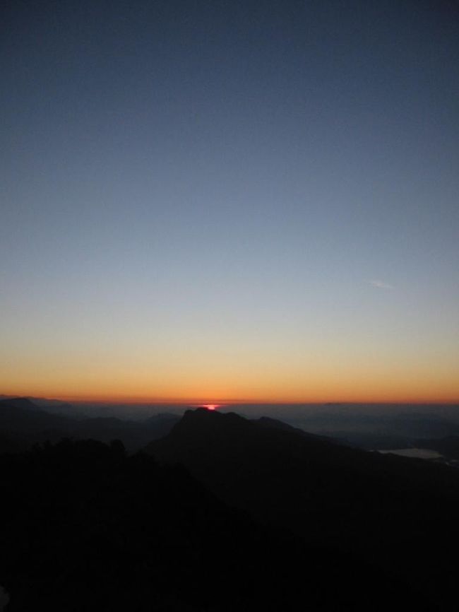 日本人の大好きな、初日の出。(といっても既に元旦ではない。)