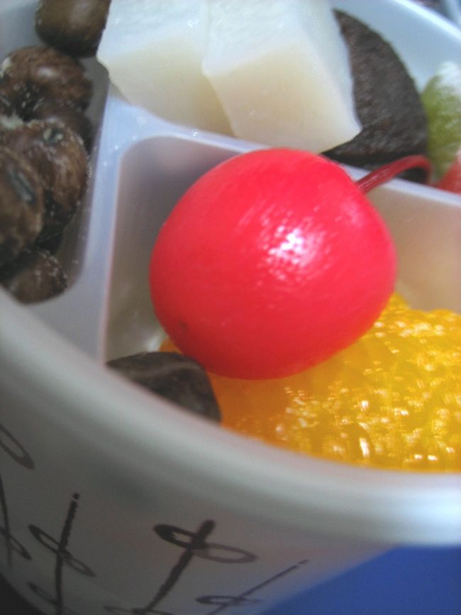 これです。<br />餡蜜。