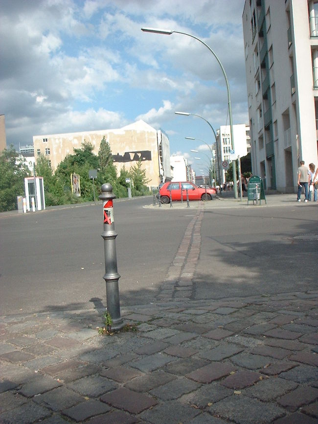 ベルリンの壁があったところ