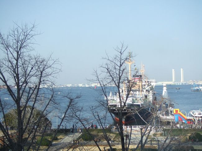 ホテルニューグランドの部屋からの風景