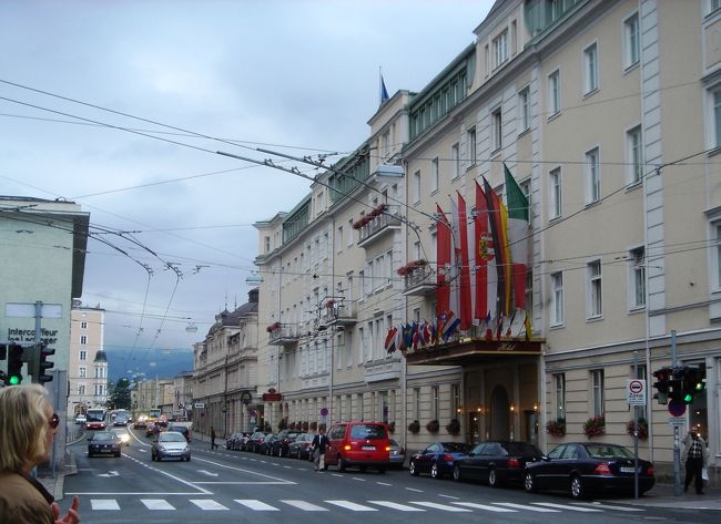 ザルツブルク市街<br />