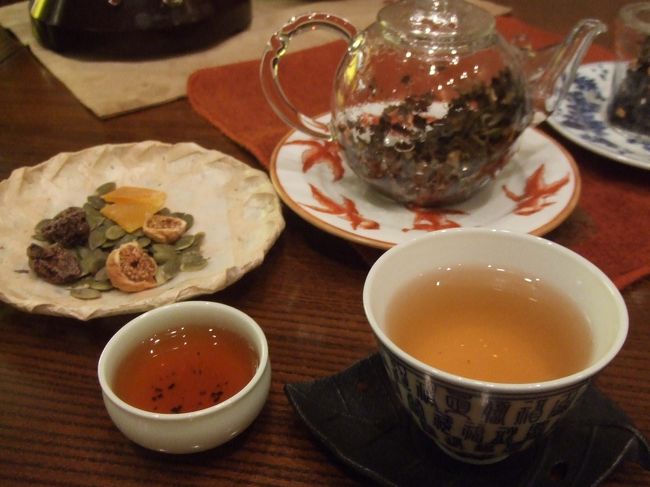 お茶うけも美味。