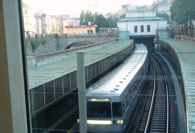 ウィーン　VIEN  <br />ピルグラムガッセ駅  pilgramgasse