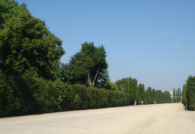 西庭　余りの広さに驚き<br />