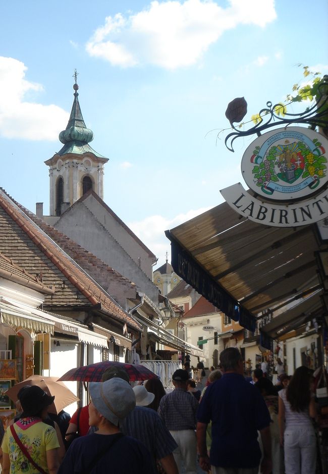 センテンドレ　街並み　<br />ブラゴベステンシュカ教会