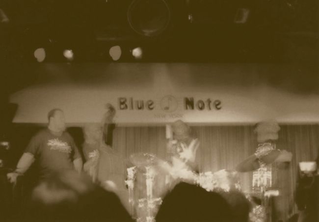 Blue Noteで…<br />いつもは広島にいるミュージシャンでした。