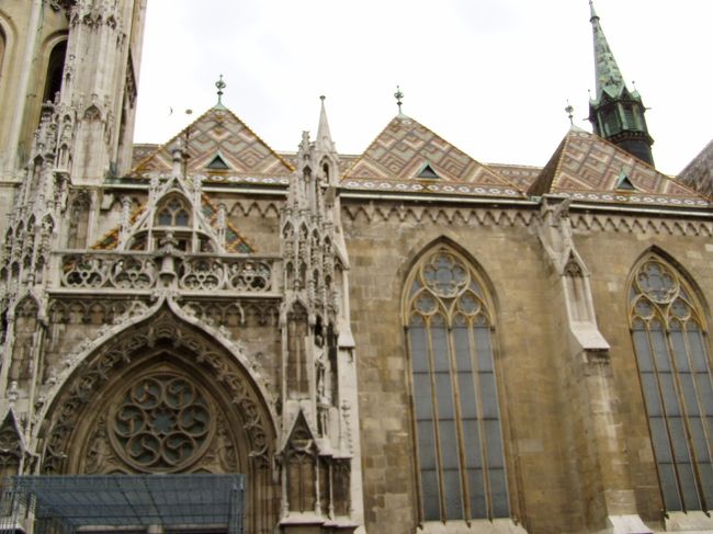 ゴシック様式の聖マチャーシュ教会。