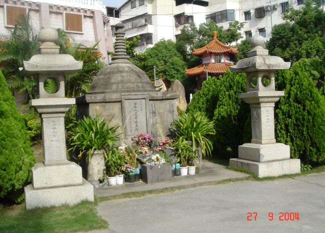 台湾中部の戦没者の慰霊碑<br /><br />