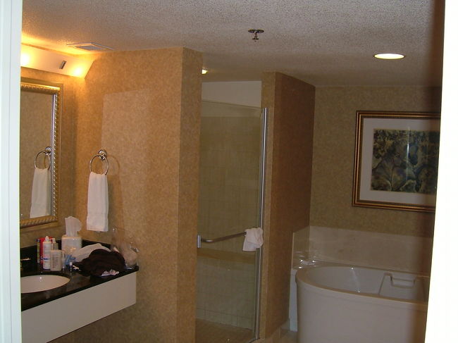 部屋の中はかなりキレイでした！モーテルやトラベロッジとは訳が違う。