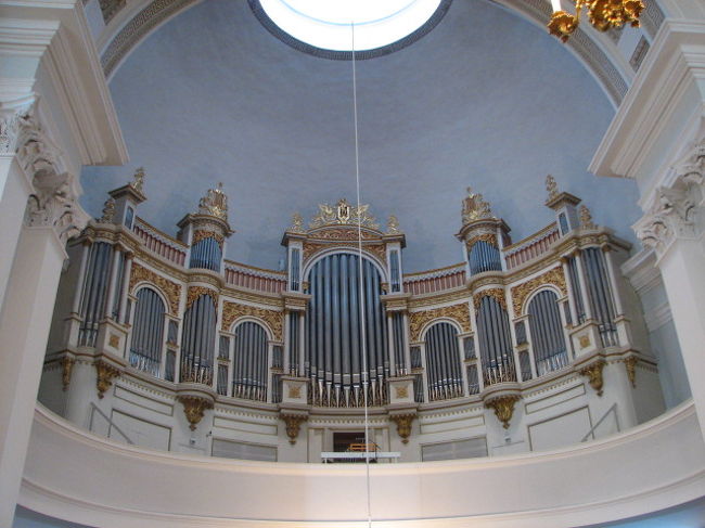 同じく大聖堂のパイプオルガン。<br />聞いてみたかったなあ。