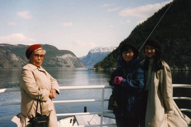 フィヨルドツアーもこの写真のみ…（TT)