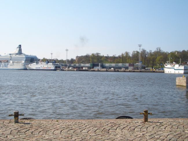 船よりヘルシンキを望む