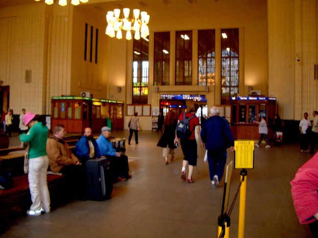 ヘルシンキの中央駅