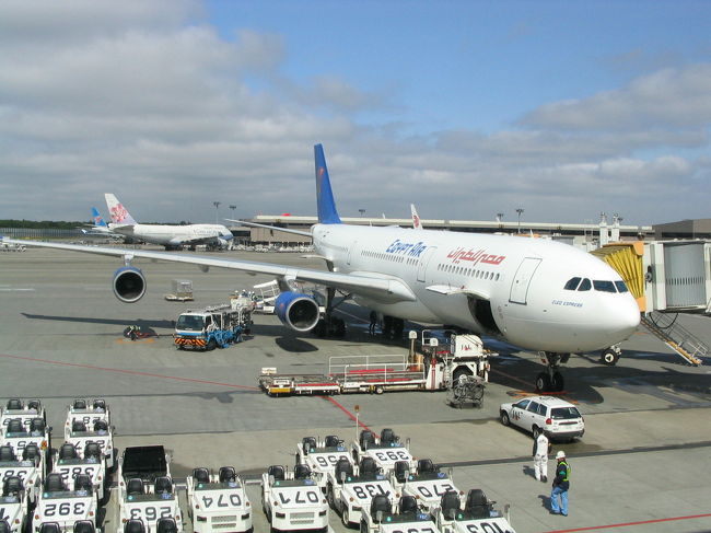 ホルスの翼「エジプト航空」でカイロへ直行！