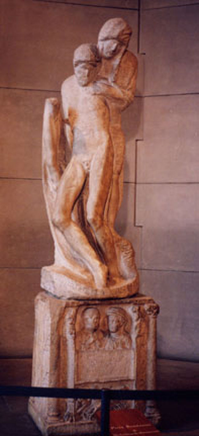 ミケランジェロの最後の作品「ロンダニーニのピエタ」 <br />ここで松坂慶子さんが番組の収録をしていました