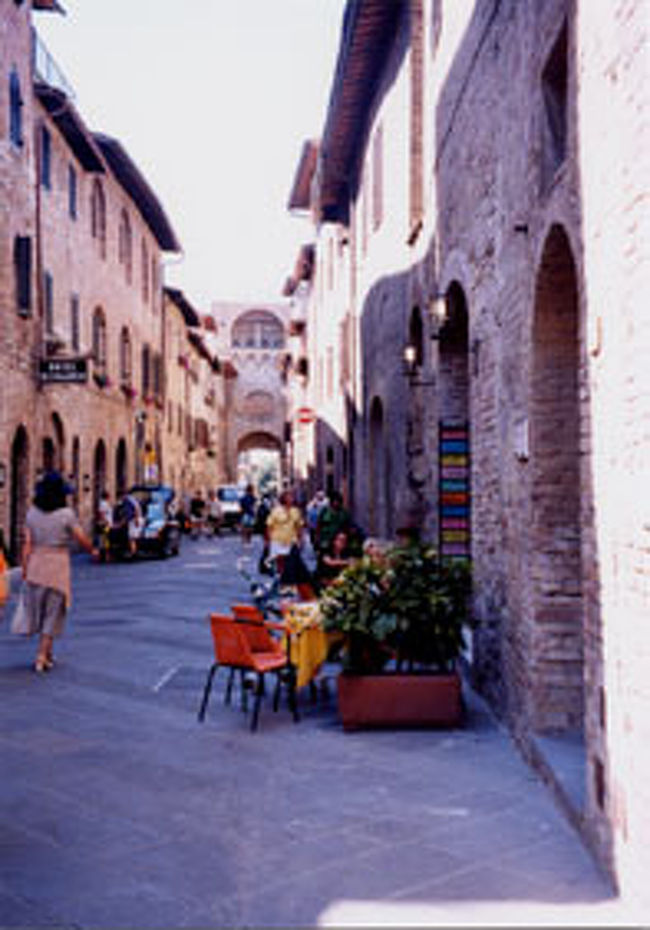 サンジミニャーノは｢塔の町｣として知られている