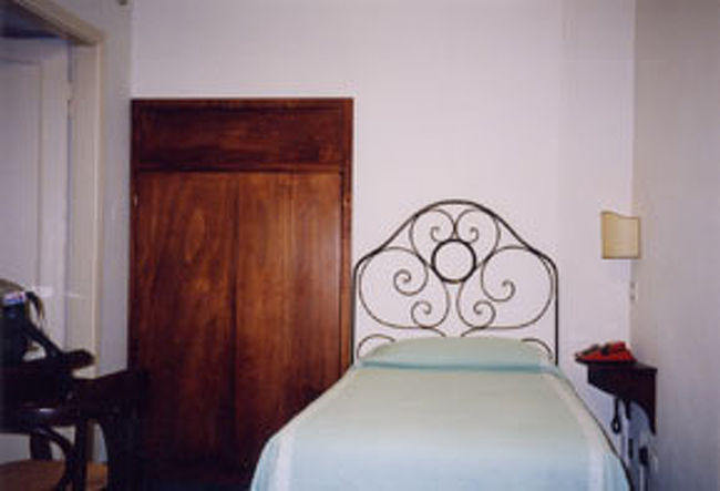 アッシジのホテルの部屋