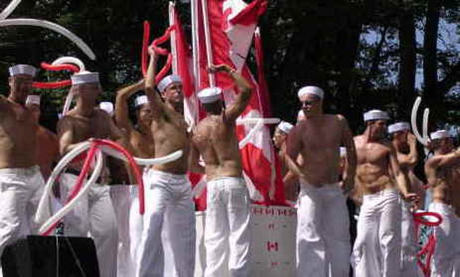 ８月プライドパレード（いわゆるゲイパレード）<br />素敵な人が沢山でひたすら「もったいない・・」