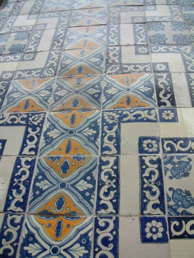 メキシコのタイルはかわいい