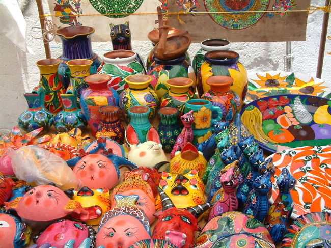 色々な工芸品があって楽しい！