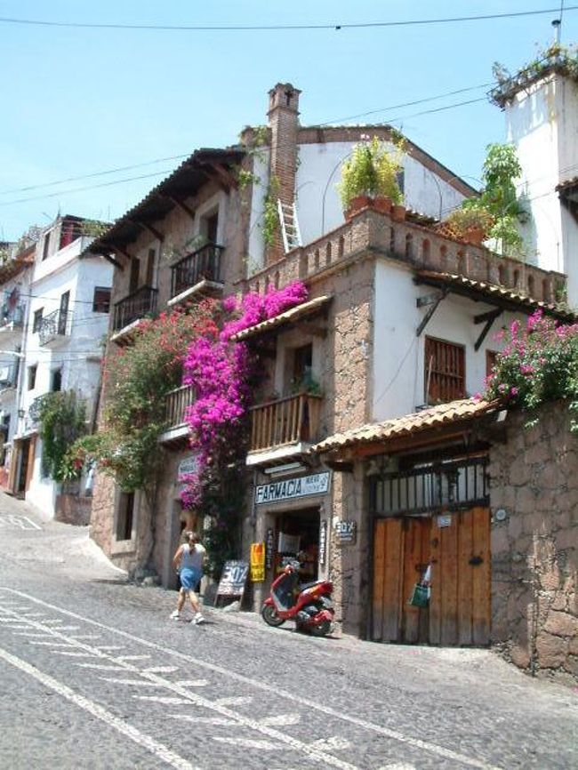 タスコは坂道の多い街