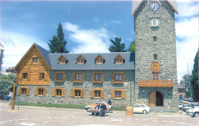 バリローチェ。スイスからの移民が住み着いたところで、建物にもそれが反映されています