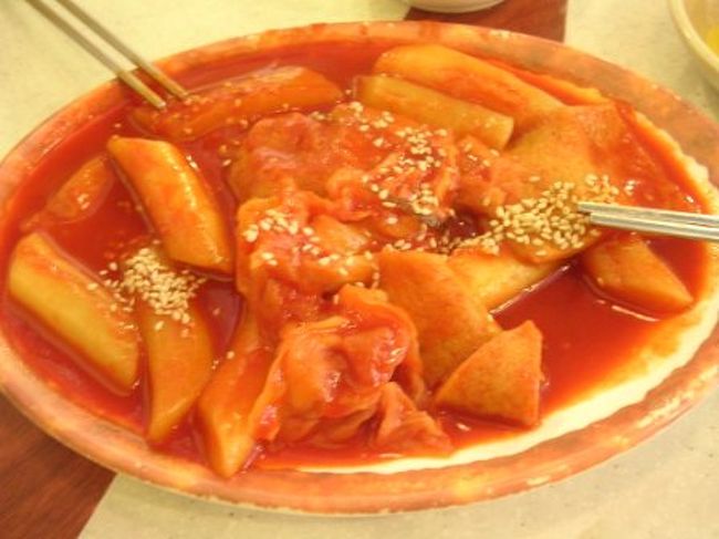 トッポギ<br />辛かった！！