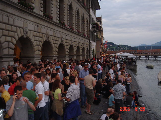 ルツエルンのお祭り。