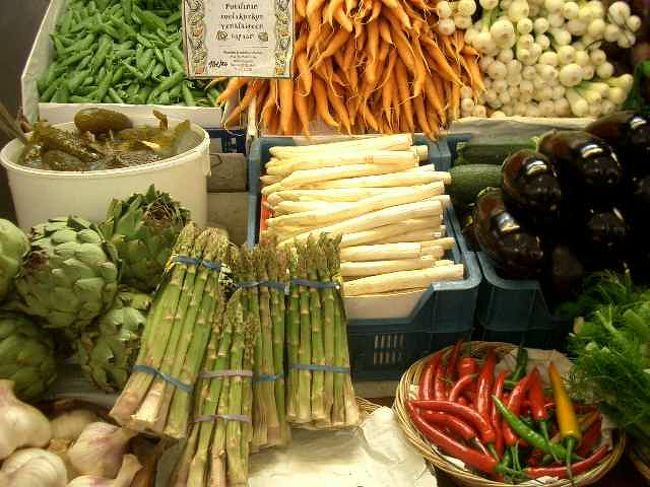 白アスパラガス。