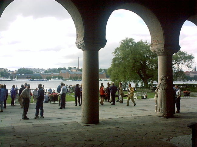 ストックホルムの市庁舎。<br /><br />ノーベル賞の授賞式が行われた所。