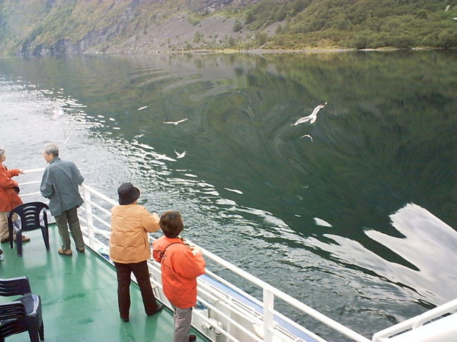 いよいよ、フィヨルド出発！