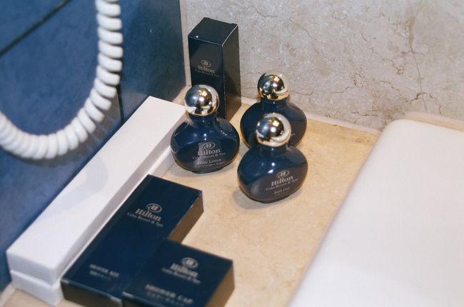 バスルームのアメニティ