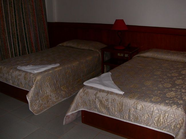 夕方だったので暗いです。<br /><br />スーペリアのお部屋。