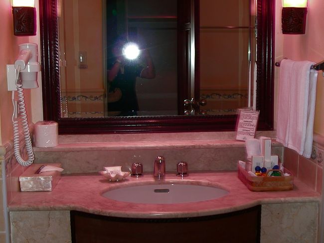 通常のお部屋のバスルームはこんな感じ