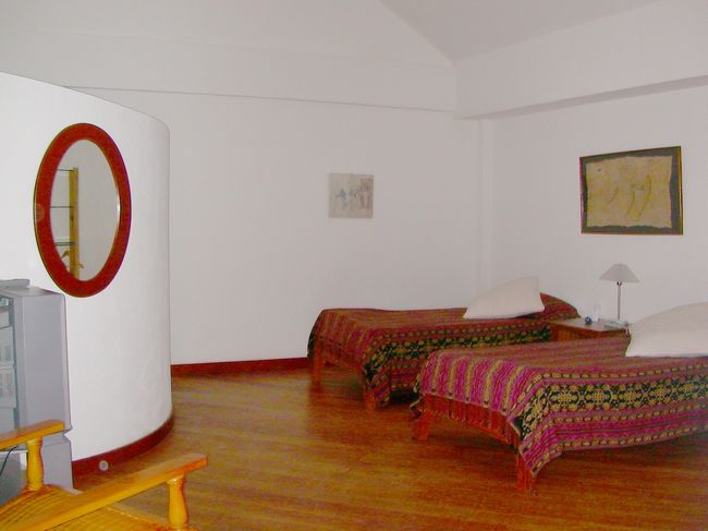 アリバンバンの部屋。<br /><br />スイートルームと似てますが、<br />この部屋にはバスタブはありません。