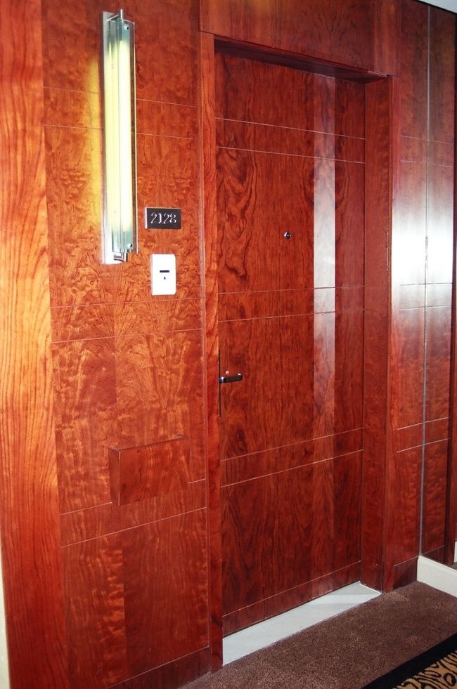 部屋の入り口。