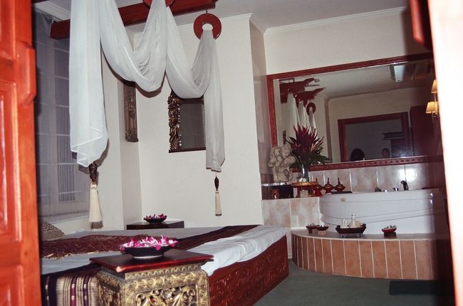 プライベートマッサージルームも