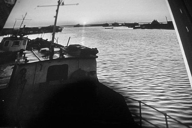 かつてのアラル海（博物館の展示から）