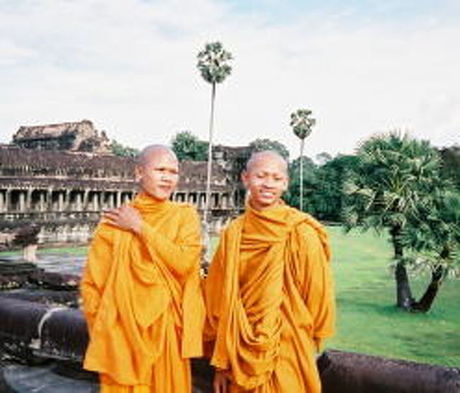アンコールの僧侶