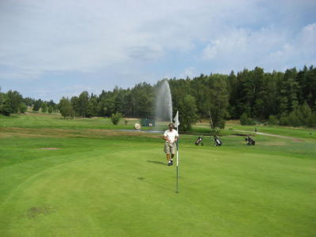 何箇所かに噴水