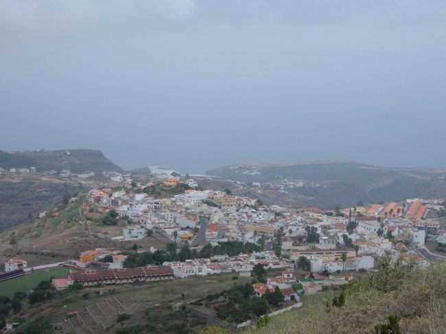 レストランのバルコニーから見るフィルガスの全景。