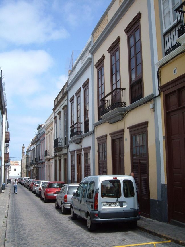 ラスパルマスの街並み。