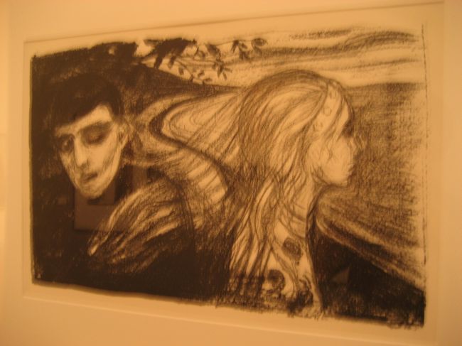 白黒のタッチが素敵でした☆<br /><br />思ったより作品数は多くなかったです。<br />やっぱり国立美術館に行きたかった！！<br />（この日は月曜のため休館日でした。。。）<br />