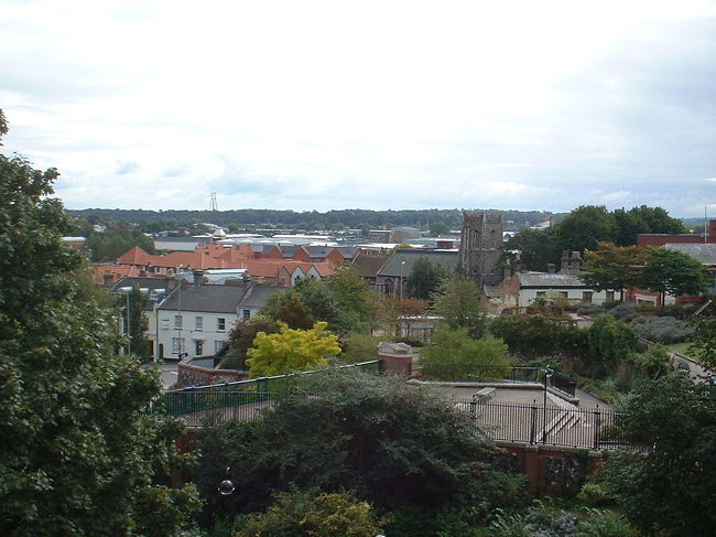 わが家のあるNorwichの街並み