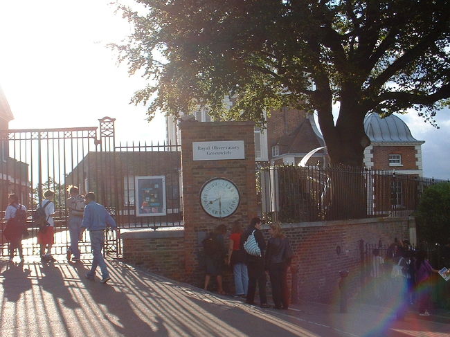 24時間時計@グリニッジにて